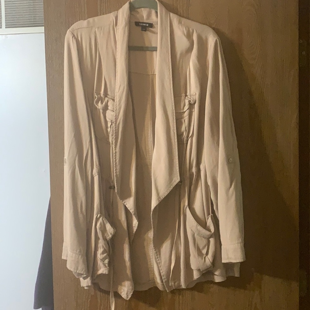 Tan jacket